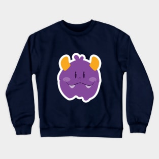 Purple Monster Crewneck Sweatshirt